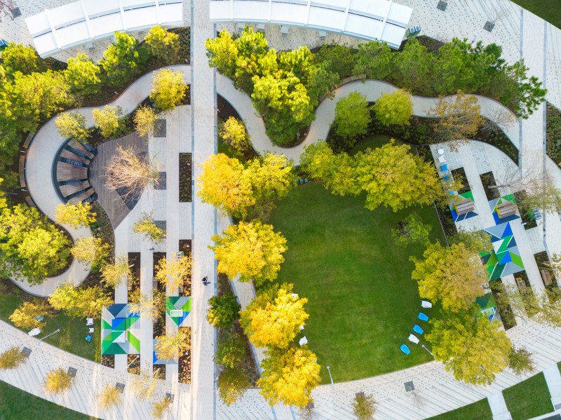 Six AMP 2025 Awardees | Works That Expand What Architecture Can Do | Texas Medical Center Helix Park