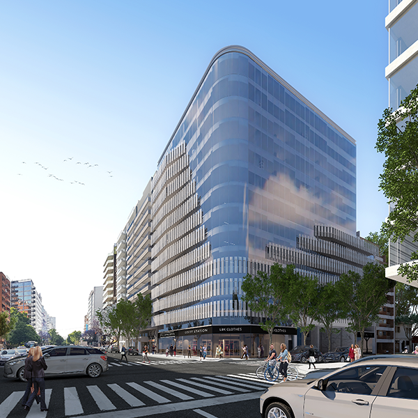 DOME Business Plaza: desafíos de la construcción eficiente de la fachada