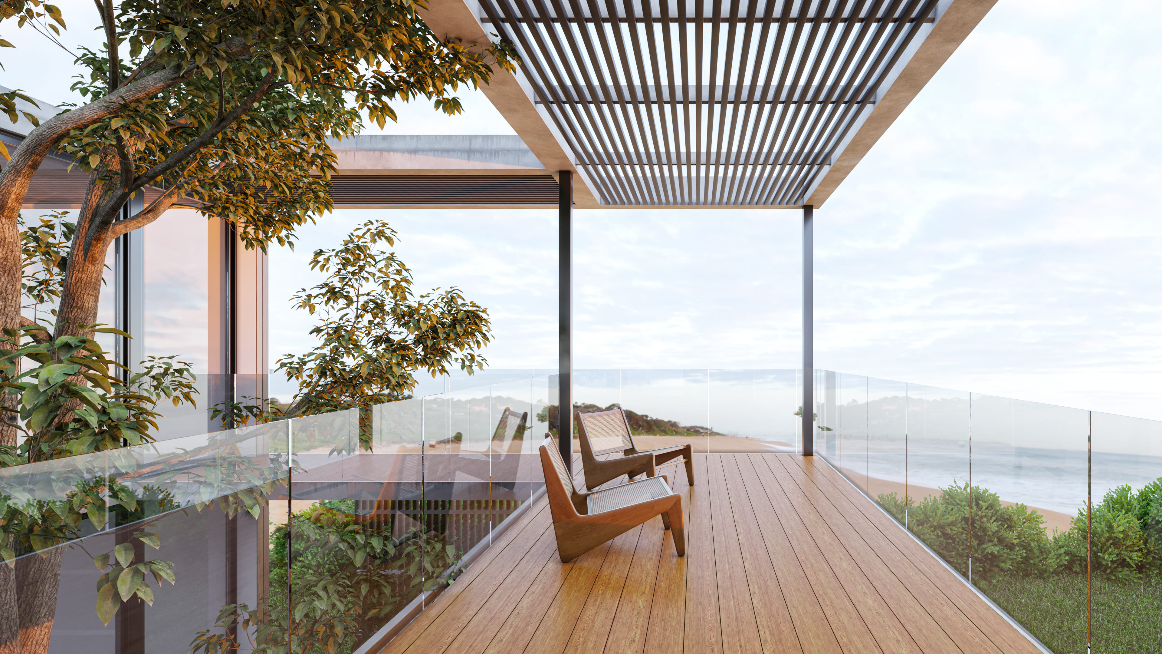 Diseño de exteriores: tecnología y estética que desafían el paso del tiempo