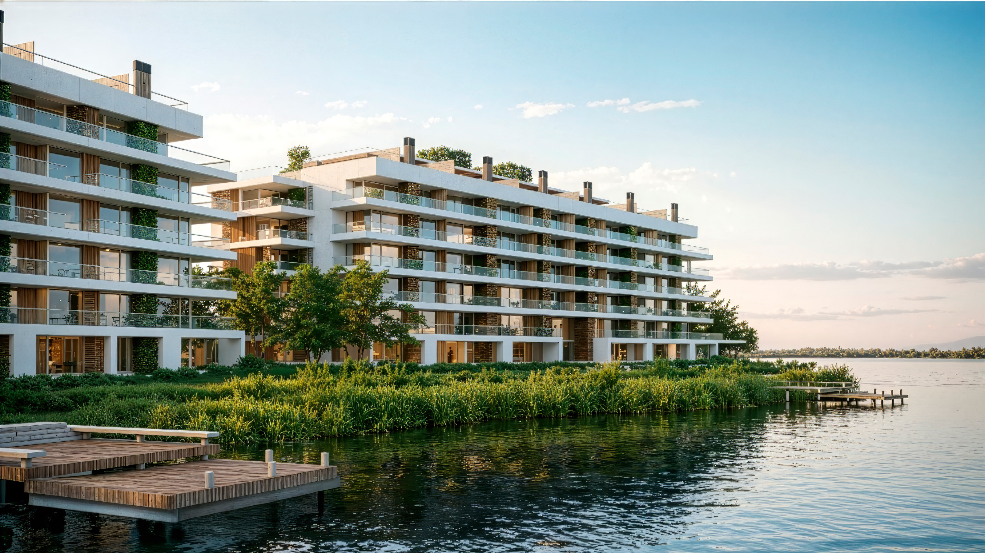 Santa Clara Residences: la oportunidad de habitar un espejo de agua cristalina cada día